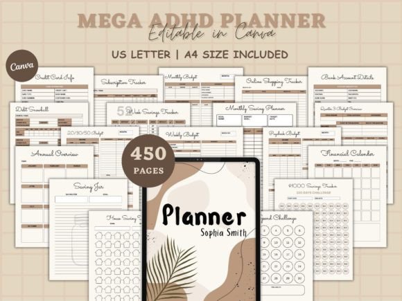 ADHD Planner for Work: A Strategic ADHD Journal Plan