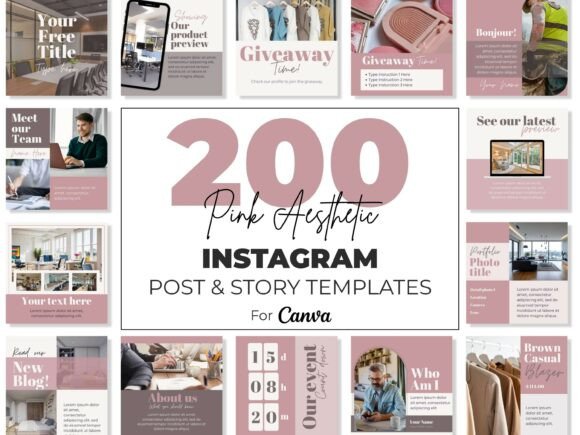 Aesthetic Instagram Template Canva: Your Blueprint for Visual Cohesion