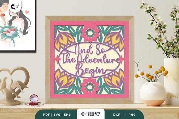 And So the Adventure Begins: A 3D SVG for Wedding Invitations
