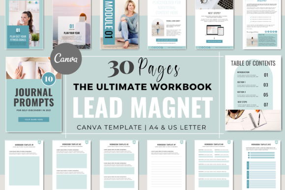 Build Your Email List with the Canva Lead Magnet Workbook