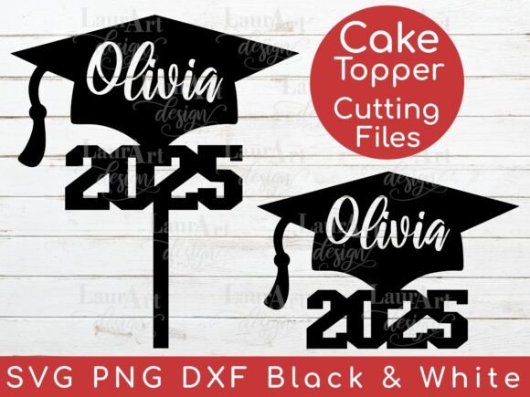 Celebrate 2025 Graduates with the Perfect Cake Topper Design