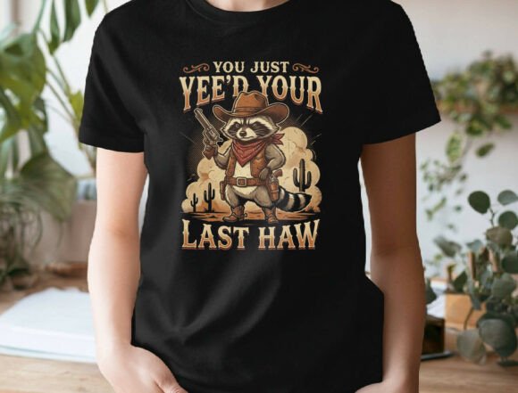 Cowboy Raccoon Png: Unleash Western Sass