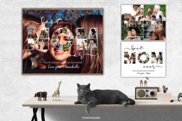 Craft a Timeless Mother's Day Gift with a Personalized Mom Photo Collage