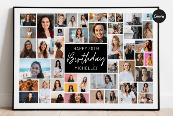 Crafting Timeless Keepsakes with a Birthday Photo Collage