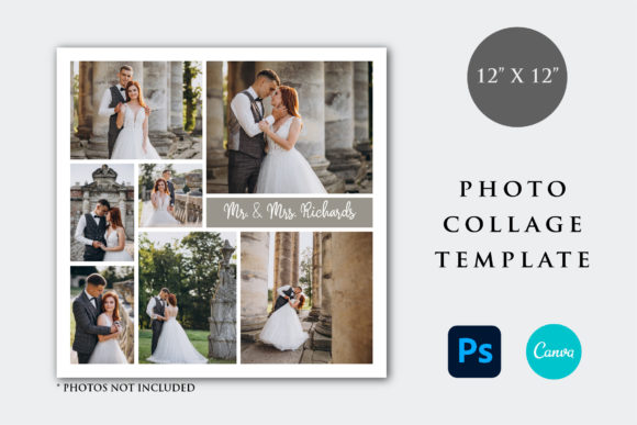 Designing a Timeless Wedding Keepsake with a 12x12 Template