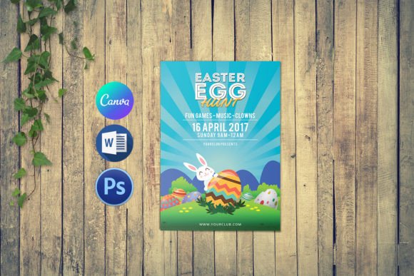 Easter Celebration Party Flyer: A Designer's Template for Impact