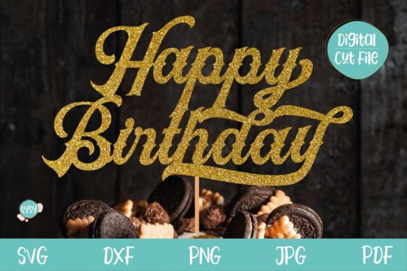 Elegant Birthday SVG: A Versatile Design for Your Celebrations
