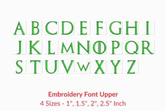 Game of Thrones Fonts Embroidery Design: A Royal Asset