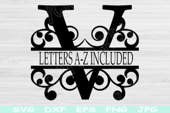 Split Monogram Alphabet SVGs: A Guide for Crafters
