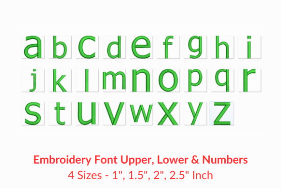 Tahoma Fonts Embroidery Design: Practical Elegance for Fabric